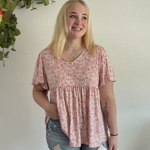Casual Floral Top